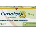 ANTI-INFLAMATORIO VETOQUINOL CIMALGEX 8 MG C/ 8 COMPRIMIDOS