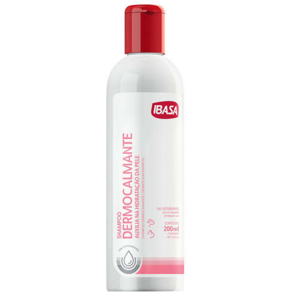 SHAMPOO IBASA CÃES E GATOS DERMOCALMANTE 200 ML