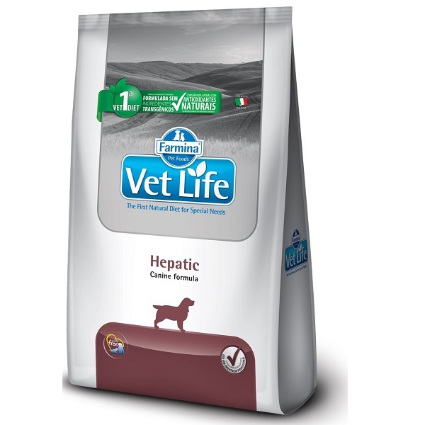 VET LIFE NATURAL CANINE HEPATIC CAES ADULTOS 2KG