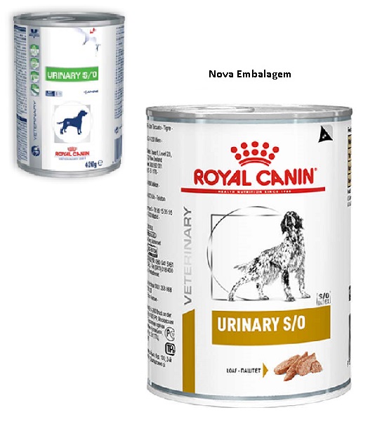 ROYAL CANIN LATA CANINE VETERINARY DIET URINARY WET PARA CÃES 410 G