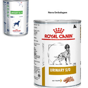 ROYAL CANIN LATA CANINE VETERINARY DIET URINARY WET PARA CÃES 410 G