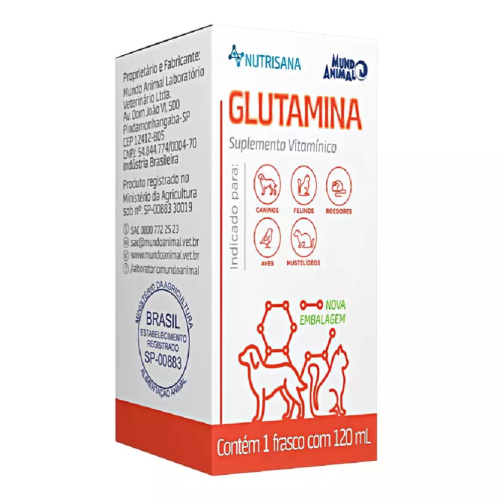 SUPLEMENTO NUTRISANA GLUTAMINA 120 ML