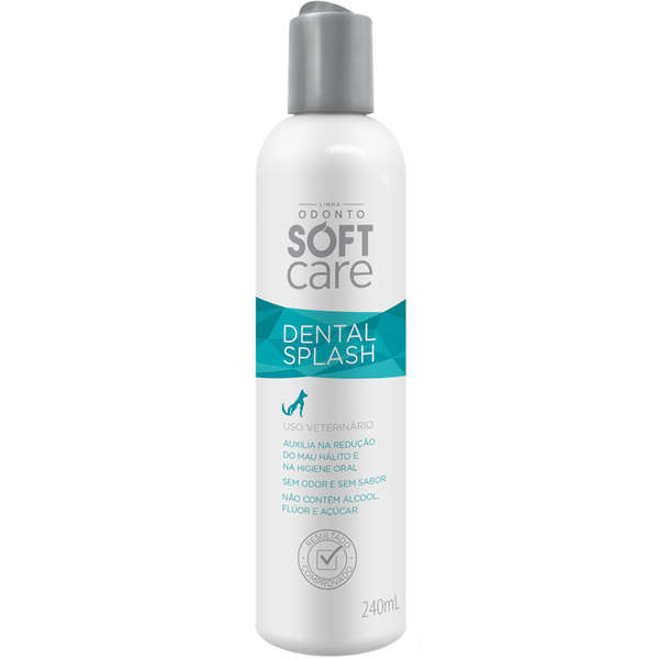 SOFT CARE SOLUÇÃO ORAL DENTAL SPLASH 240 ML