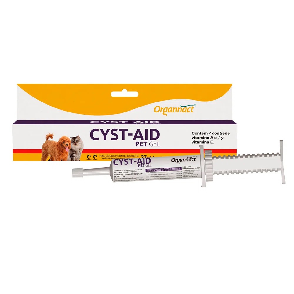 ORGANNACT SUPLEMENTO CYST AID PET GEL 35 G / 27 ML