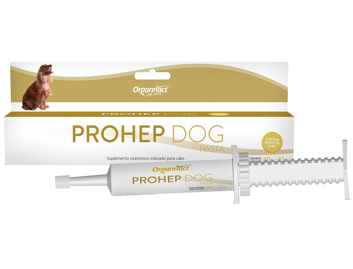 ORGANNACT SUPLEMENTO PROHEP DOG PASTA 40G / 31ML