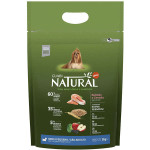 GUABI NATURAL CÃES ADULTOS MINI E PEQUENO PORTE SALMÃO E CEVADA 1 KG