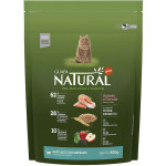 GUABI NATURAL GATO ADULTO CASTRADO SALMÃO E CEVADA 1,5 KG