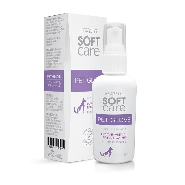 SOFT CARE PET GLOVE LOÇÃO HIDRATANTE 50 G