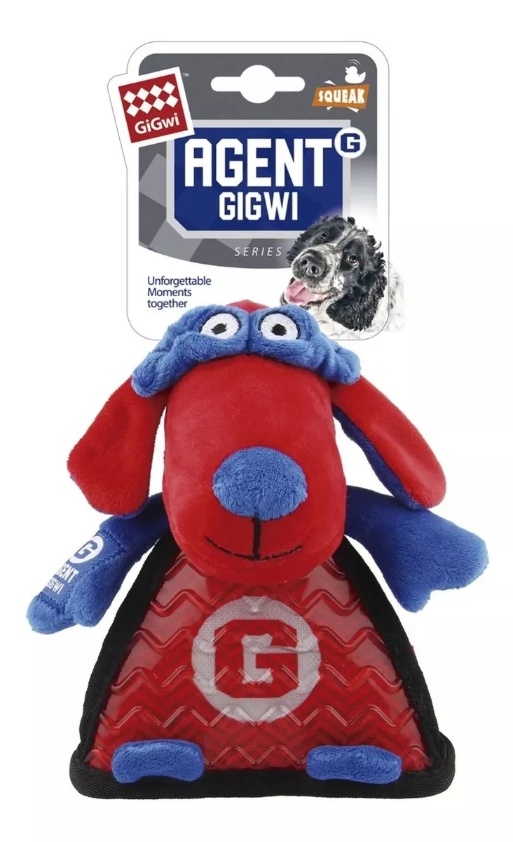 PELUCIA COM APITO AGENT GIGWI (ART 8100)