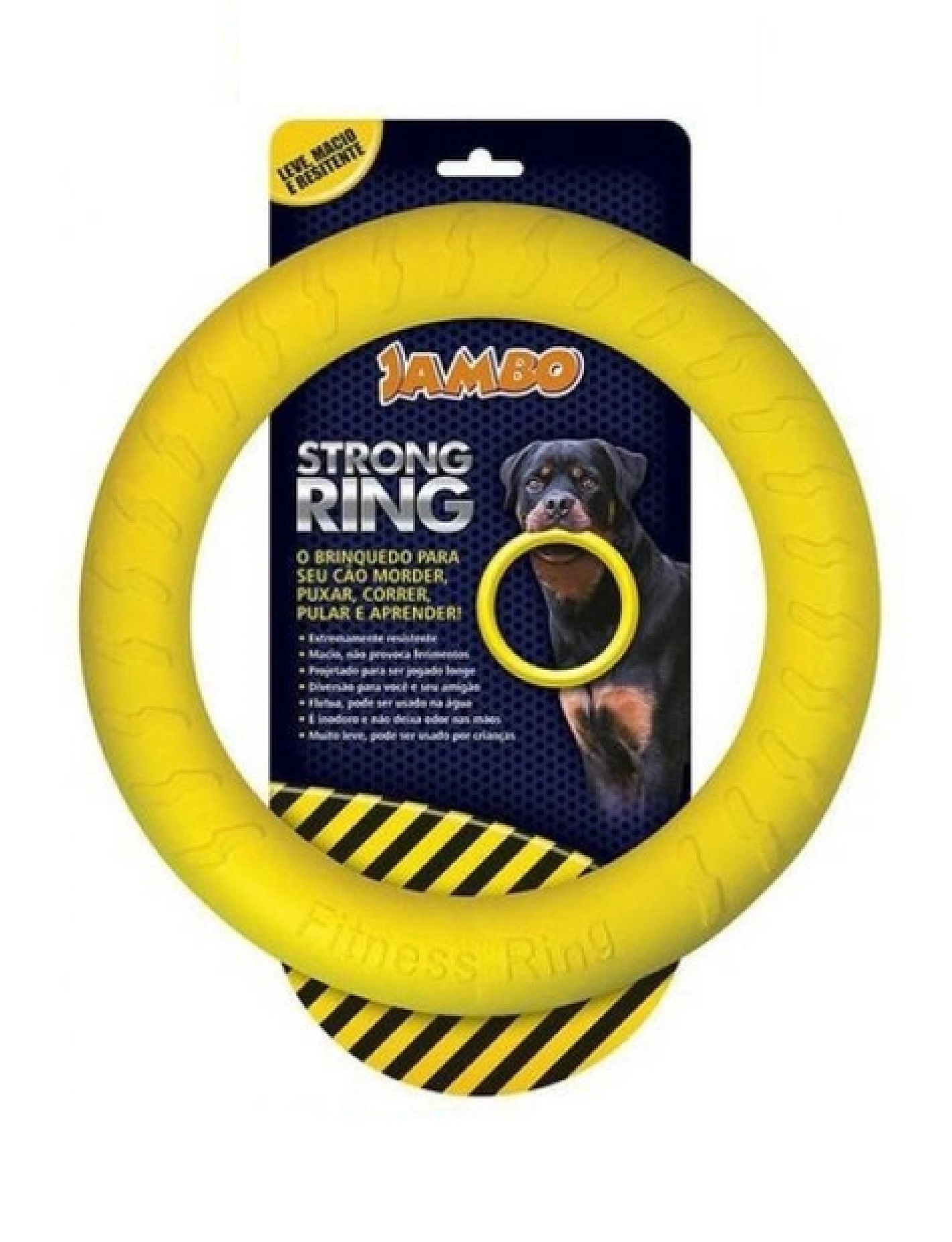 ANEL RING STRONG AMARELO