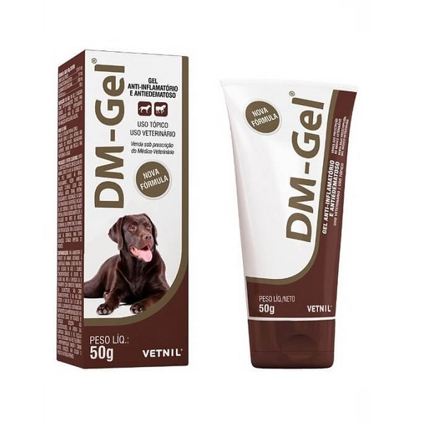 GEL VETNIL ANTI-INFLAMATÓRIO E ANTIEDEMATOSO DM GEL 50 G