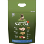 GUABI NATURAL CÃES ADULTOS MINI E PEQUENO PORTE FRANGO E ARROZ INTEGRAL 1 KG