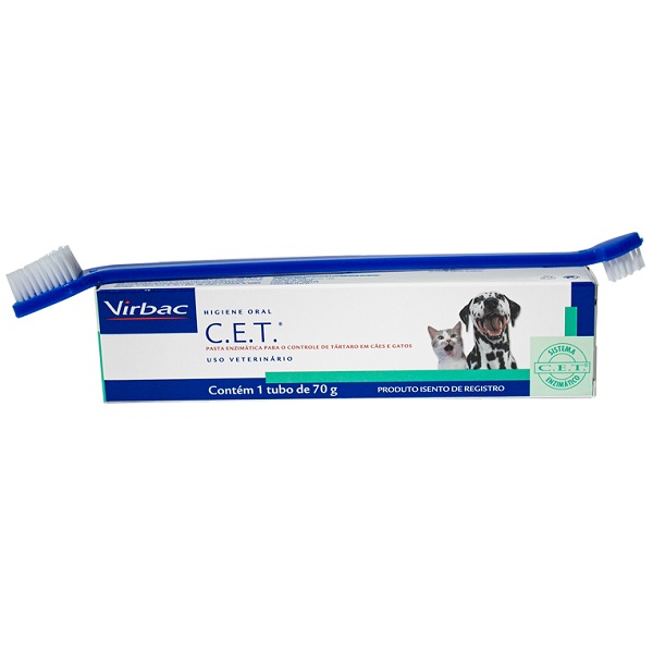 VIRBAC - PASTA DENTAL CET KIT SAUDE ORAL