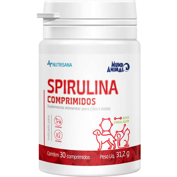 NUTRISANA SPIRULINA 30 COMPRIMIDOS