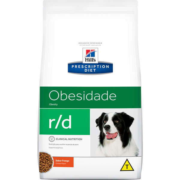 HILLS PRESCRIPTION DIET R/D REDUÇÃO DE PESO PARA CÃES ADULTOS OBESOS 10,1 KG