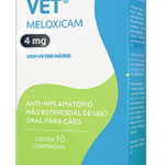 ANTI-INFLAMATÓRIO AVERT MELLIS VET 4 MG C/ 10 COMPRIMIDOS