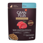 GRAN PLUS GOURMET SACHE GATOS ADULTOS ATUM 85 G (C-18)