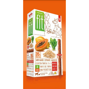 PETISCO SPIN PET ONEBYONE FIT P/ CÃES MAMAO ESPINAFRE AMARANTO 50 G