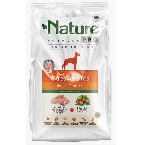 ALINUTRI NATURE FORMULA PRO CAES ADULTOS RAÇAS GRANDES 15 KG