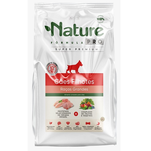 ALINUTRI NATURE FORMULA PRO CAES FILHOTES RAÇAS GRANDES 15 KG