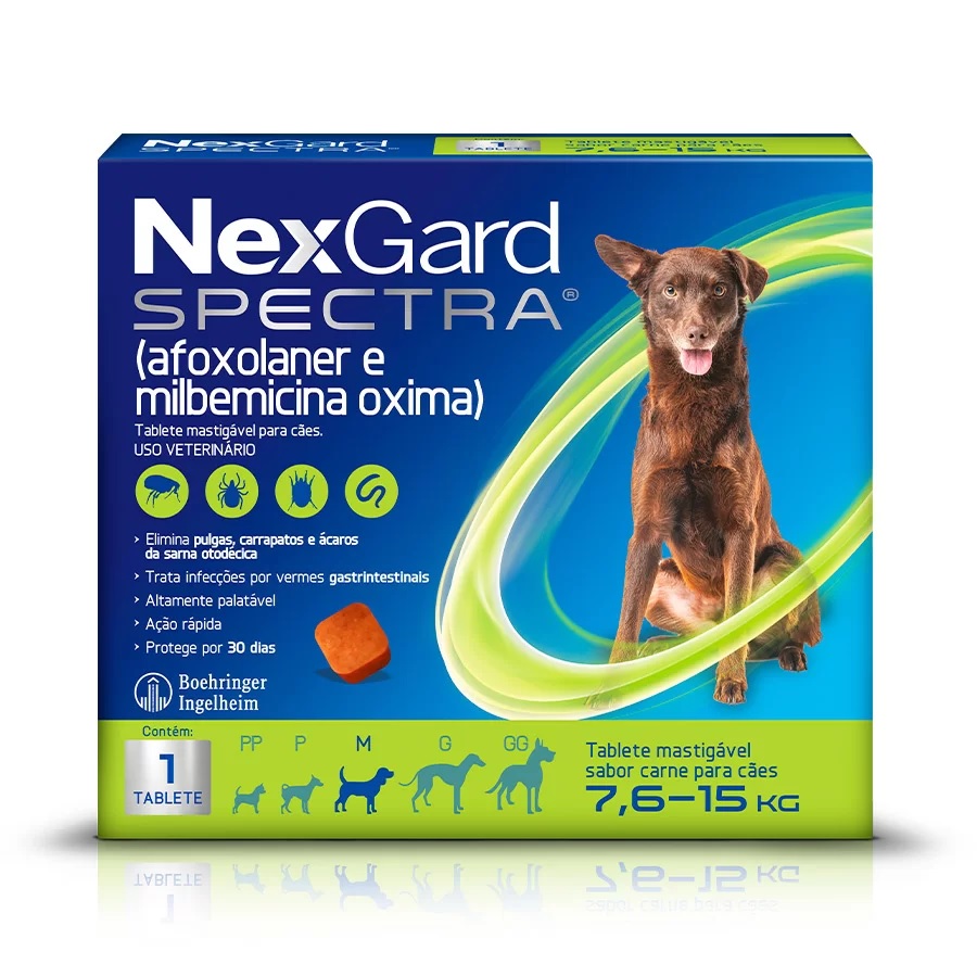 NEXGARD SPECTRA 1 TABLETE 7,6 A 15 KG