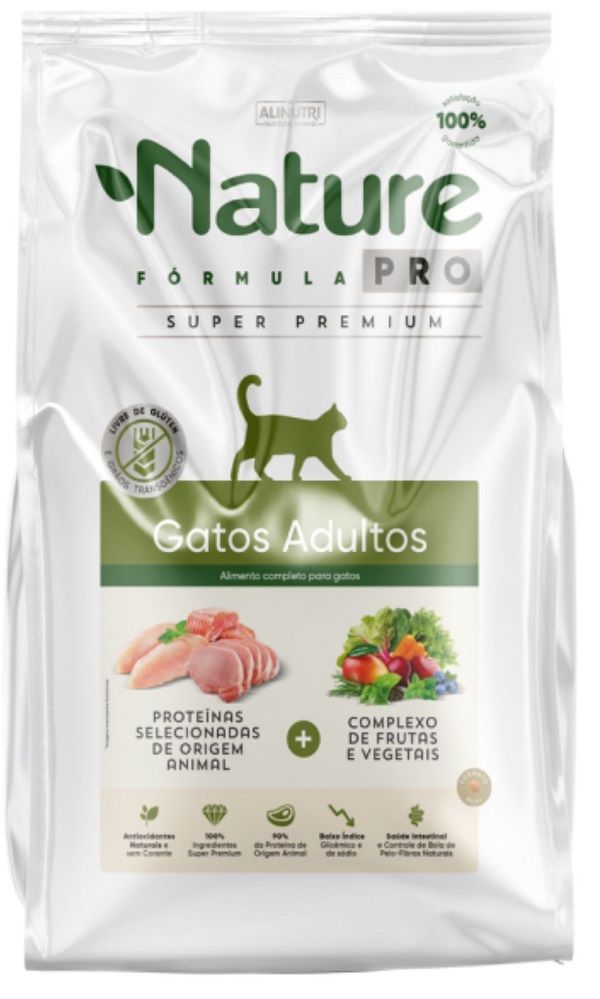 ALINUTRI NATURE FORMULA PRO GATOS ADULTOS 1KG.