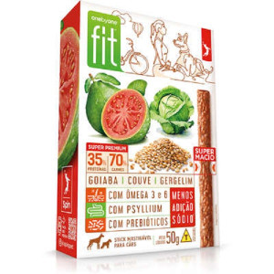 PETISCO SPIN PET ONEBYONE FIT P/ CÃES GOIABA COUVE E GERGELIM 50G
