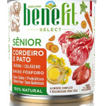 ALIMENTO UMIDO BENEFIT SPIN PET SENIOR CORDEIRO E PATO 280G