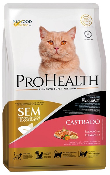 PROHEALTH GATOS ADULTOS CASTRADOS SALMAO 1KG