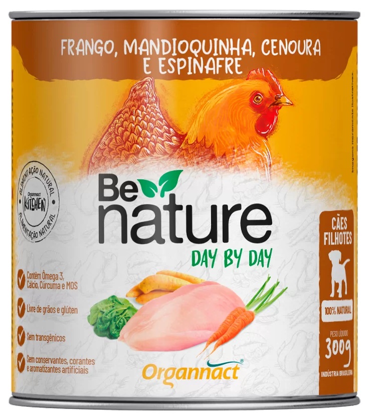 BE NATURE DAY BY DAY CAES FILHOTES 300 G