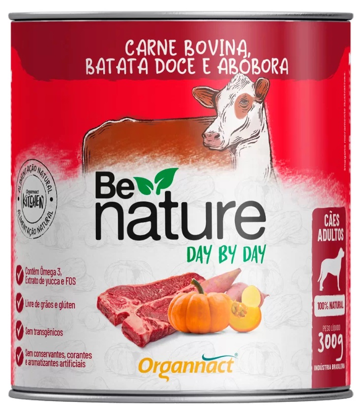 BE NATURE DAY BY DAY CAES ADULTOS 300 G