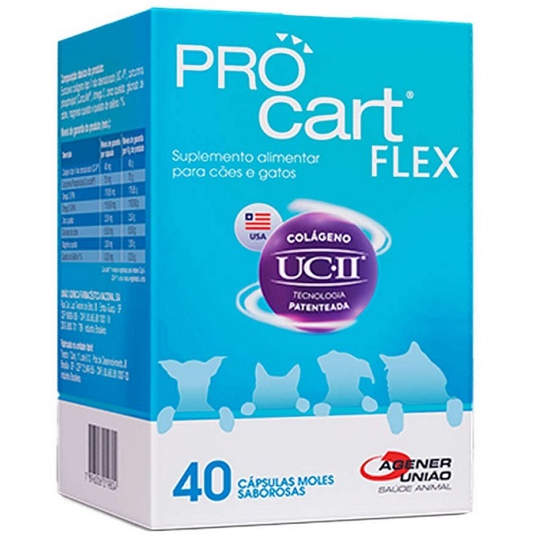 AGENER SUPLEMENTO PROCART FLEX 40 CAPSULAS