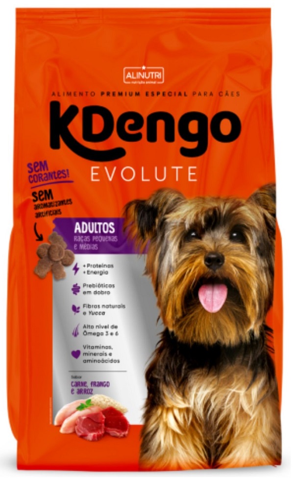 KDENGO EVOLUTE PREMIUM ESPECIAL ADULTOS RAÇAS PEQUENAS E MEDIAS 7 KG