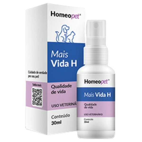 SISTEMA DE TERAPIA REAL H HOMEO PET - MAIS VIDA H 30 ML