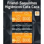 REFIL SAQUINHOS FRIEND JAMBO 4 ROLOS C/ 20 UNIDADES (32CM X 22CM)