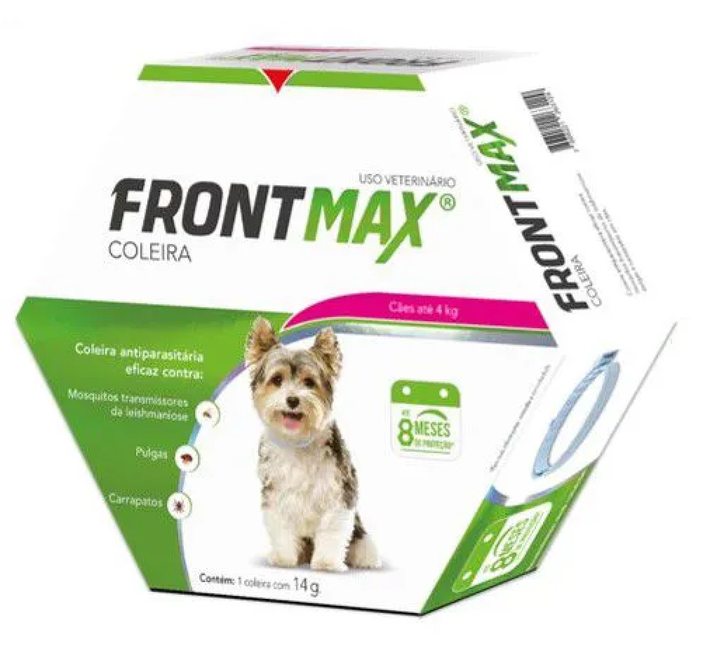 FRONTMAX COLEIRA P 14G CAES ATE 4 KG