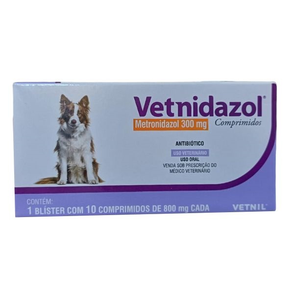 VETNIDAZOL 300MG 10 COMPRIMIDOS