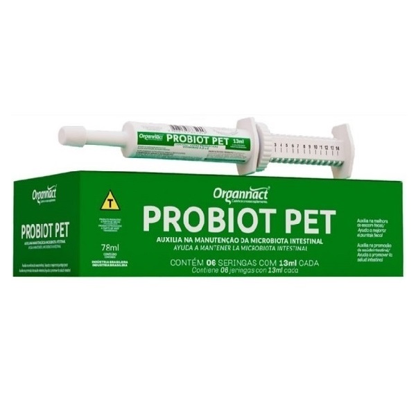 SUPLEMENTO PROBIOTICO ORGANNACT PROBIOT PET 13ML